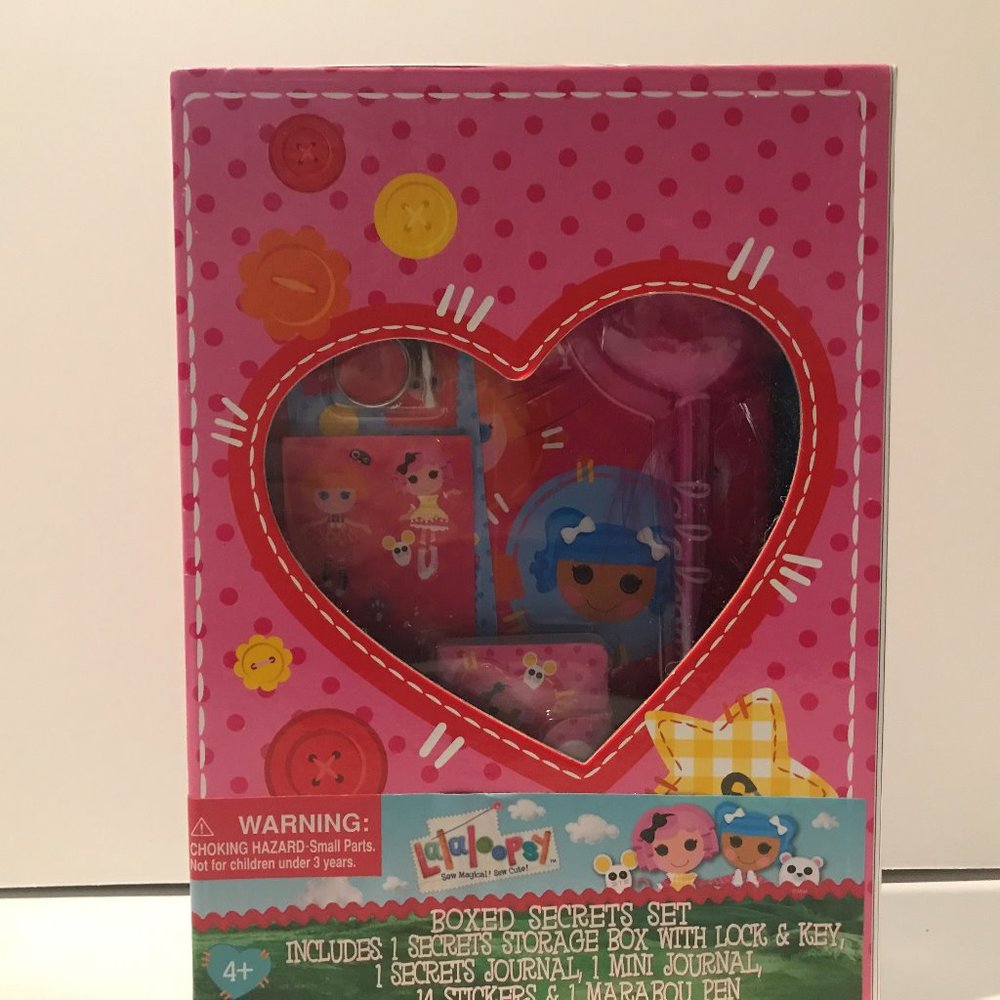 🍀 Lalaloopsy 🍀 Boxed Secrets Set - Journal Pen Stickers NEW 🍀